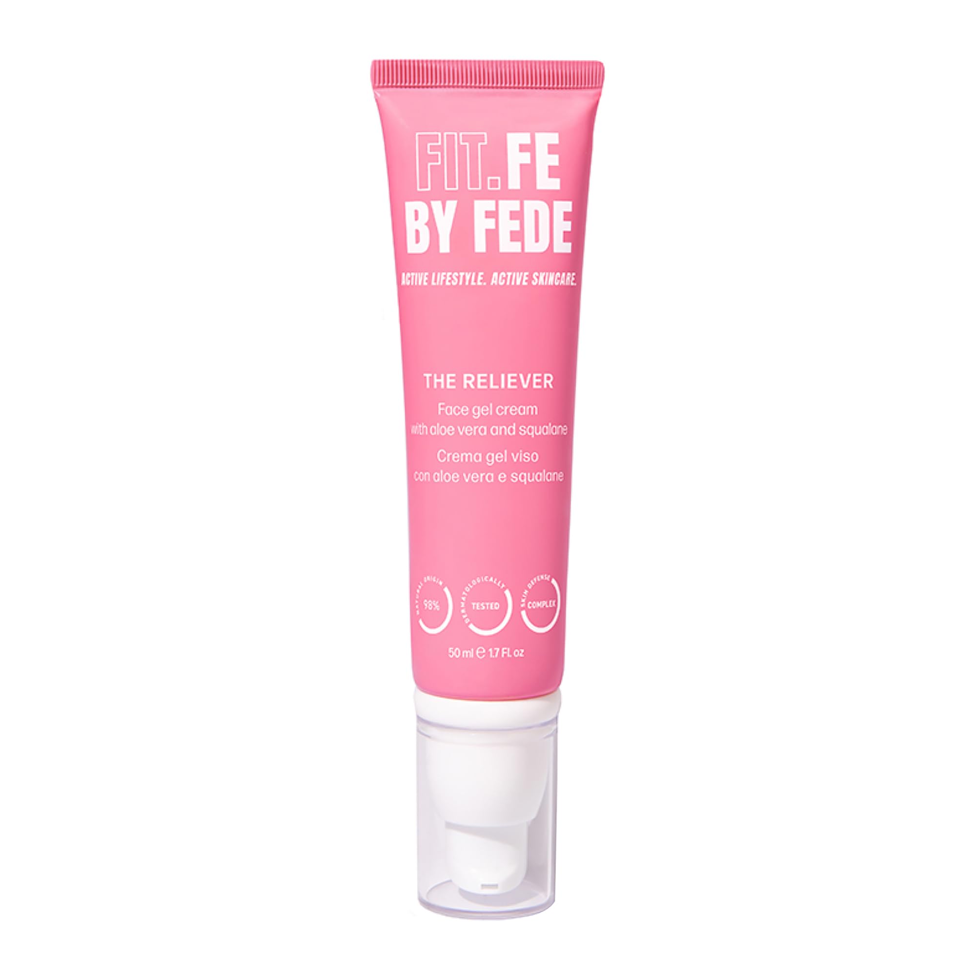 Amazon.com: Fit.Fe By Fede The Reliever Face Gel Cream - Aloe Vera